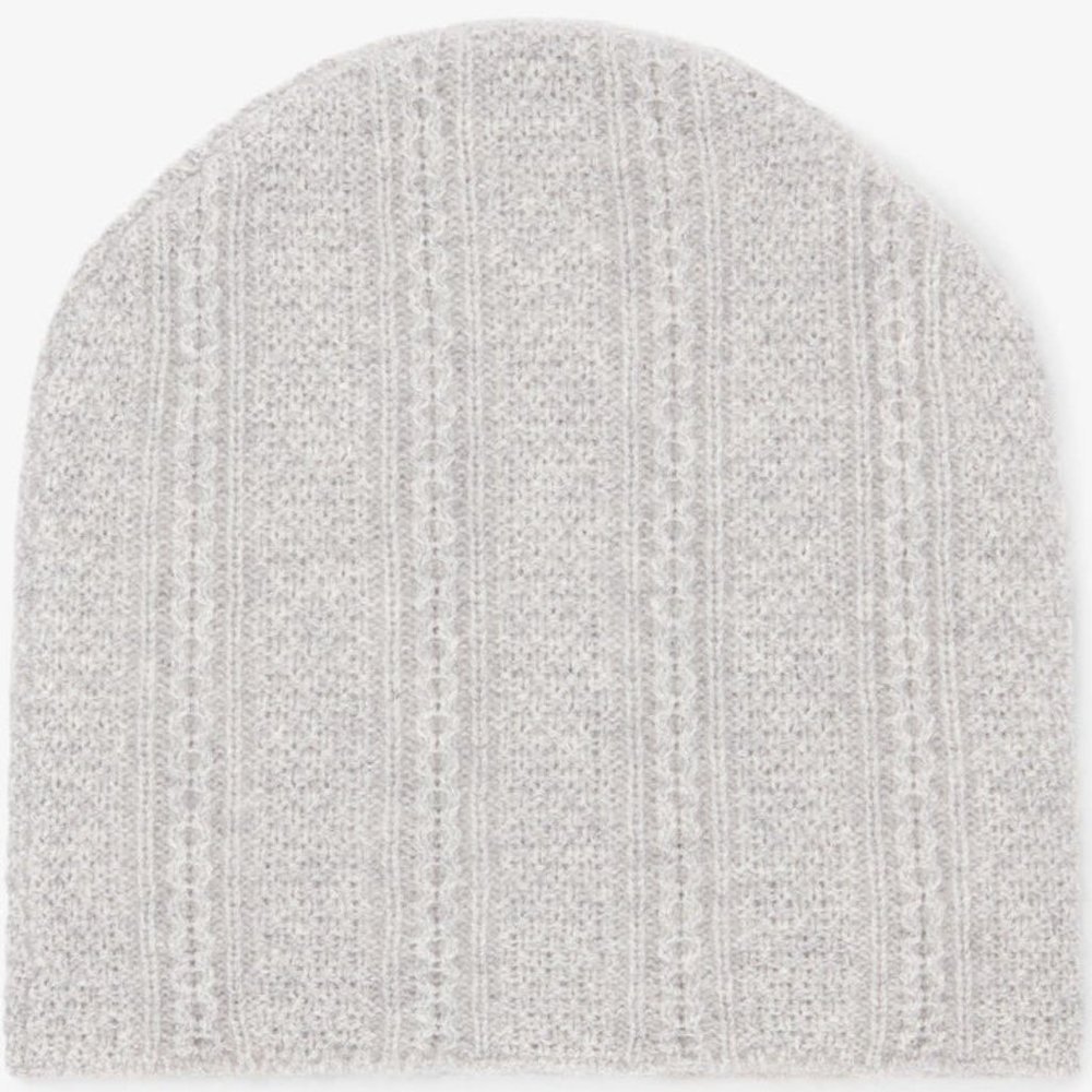 M.M. LaFleur - Cashmere - Circle Cable Beanie NWT